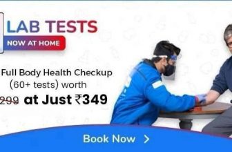 Flat 73% Off MediBuddy Basic Full Body Health Checkup (60+ Test) worth ₹1299 at Just ₹349